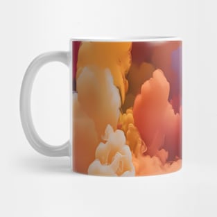 Abstract, Marble, Watercolor, Colorful, Vibrant Colors, Textured Painting, Texture, Gradient, Wave, Fume, Wall Art, Modern Art Mug